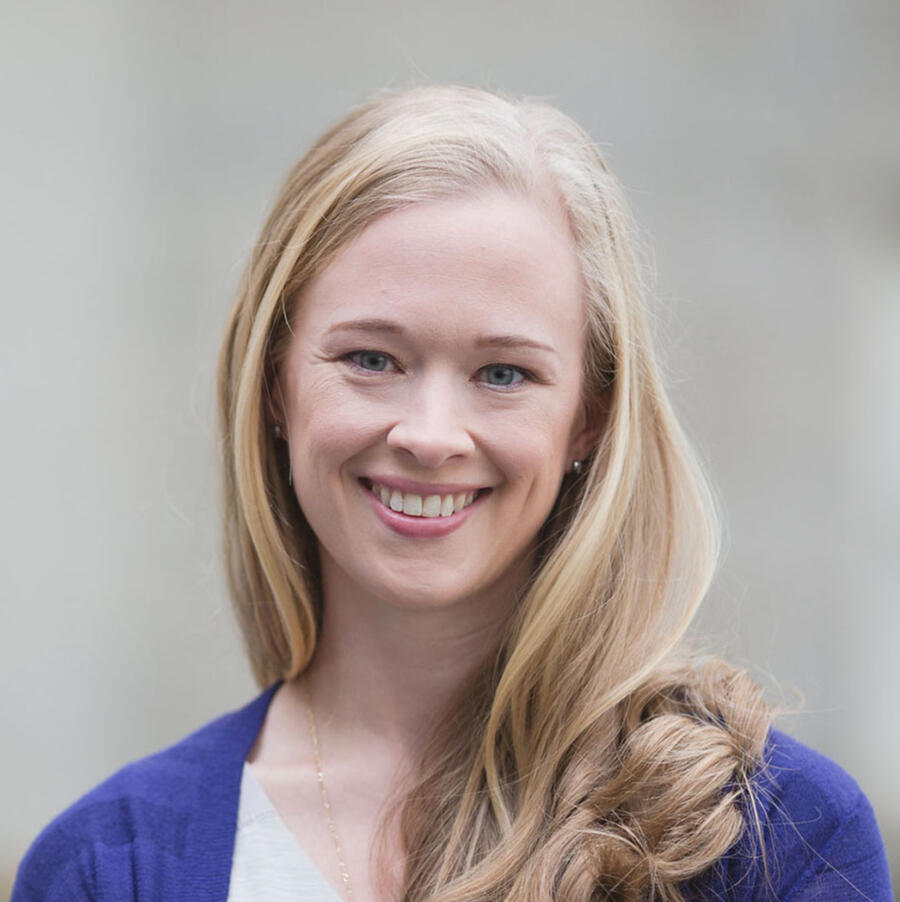 Photo of Rachel Thompson smiling